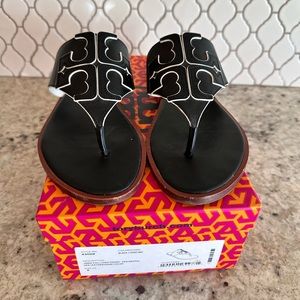 Tory Burch Jamie Full Logo sandals